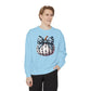 Polka Dot Pumpkin Charm Unisex Garment-Dyed Sweatshirt