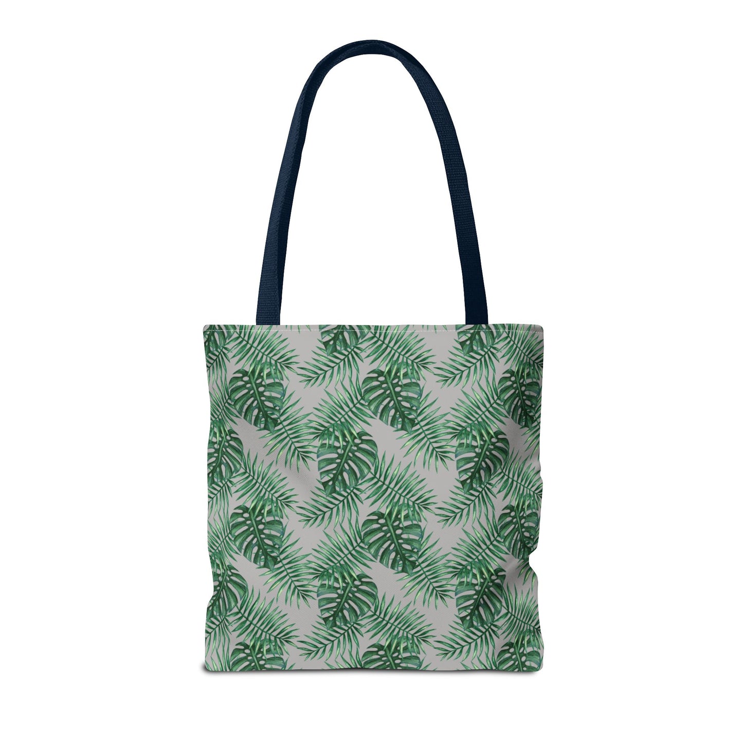 Grey Tropical Bliss Tote Bag