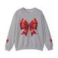 Bow Charm Valentines Unisex Gildan Heavy Blend™ Crewneck Sweatshirt