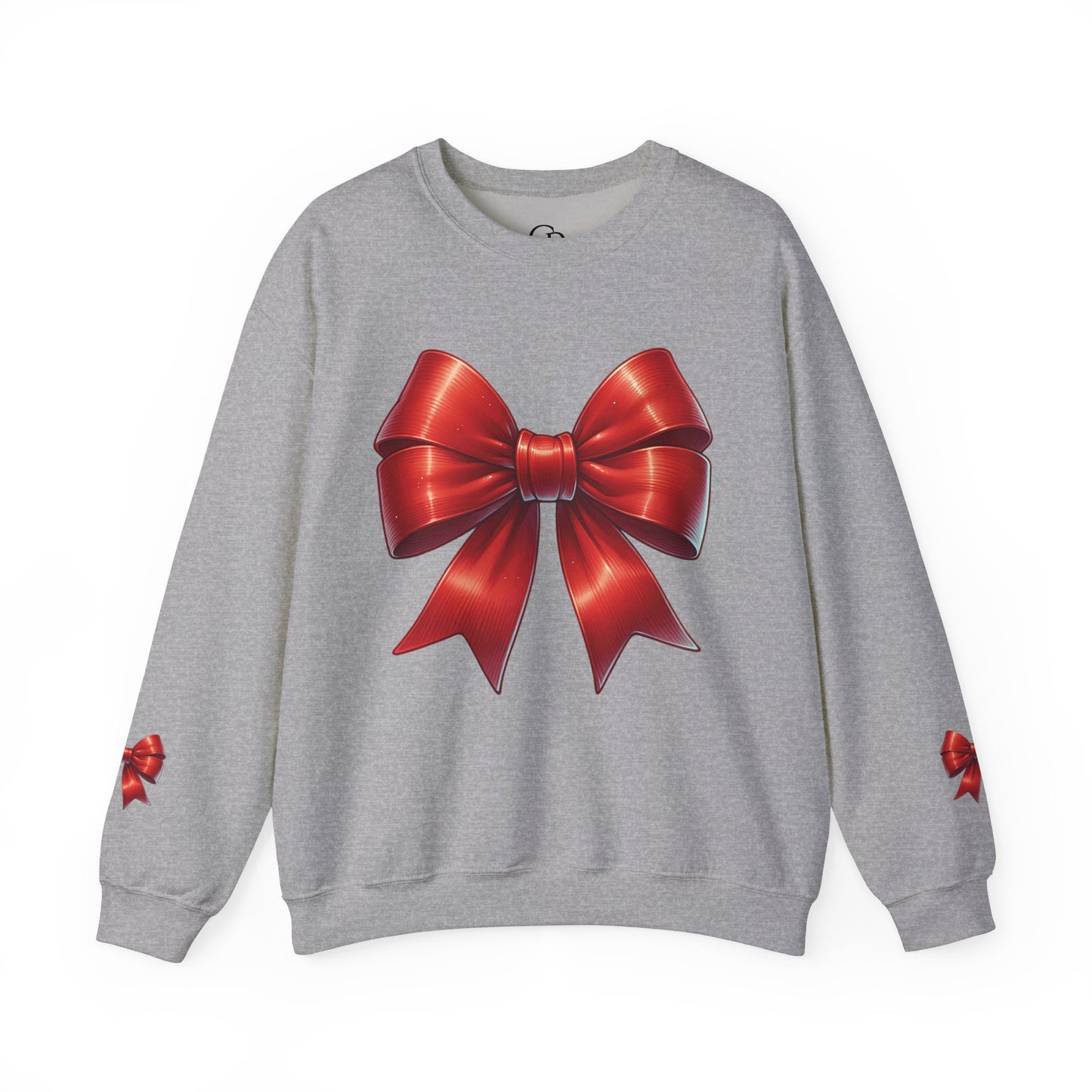 Bow Charm Valentines Unisex Gildan Heavy Blend™ Crewneck Sweatshirt