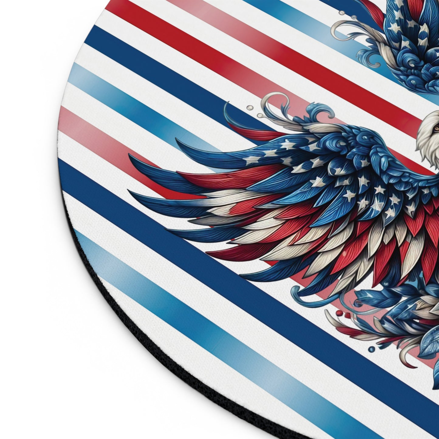 Patriotic Pride Mouse Pad - Stylish Desk Accessory for American Pride