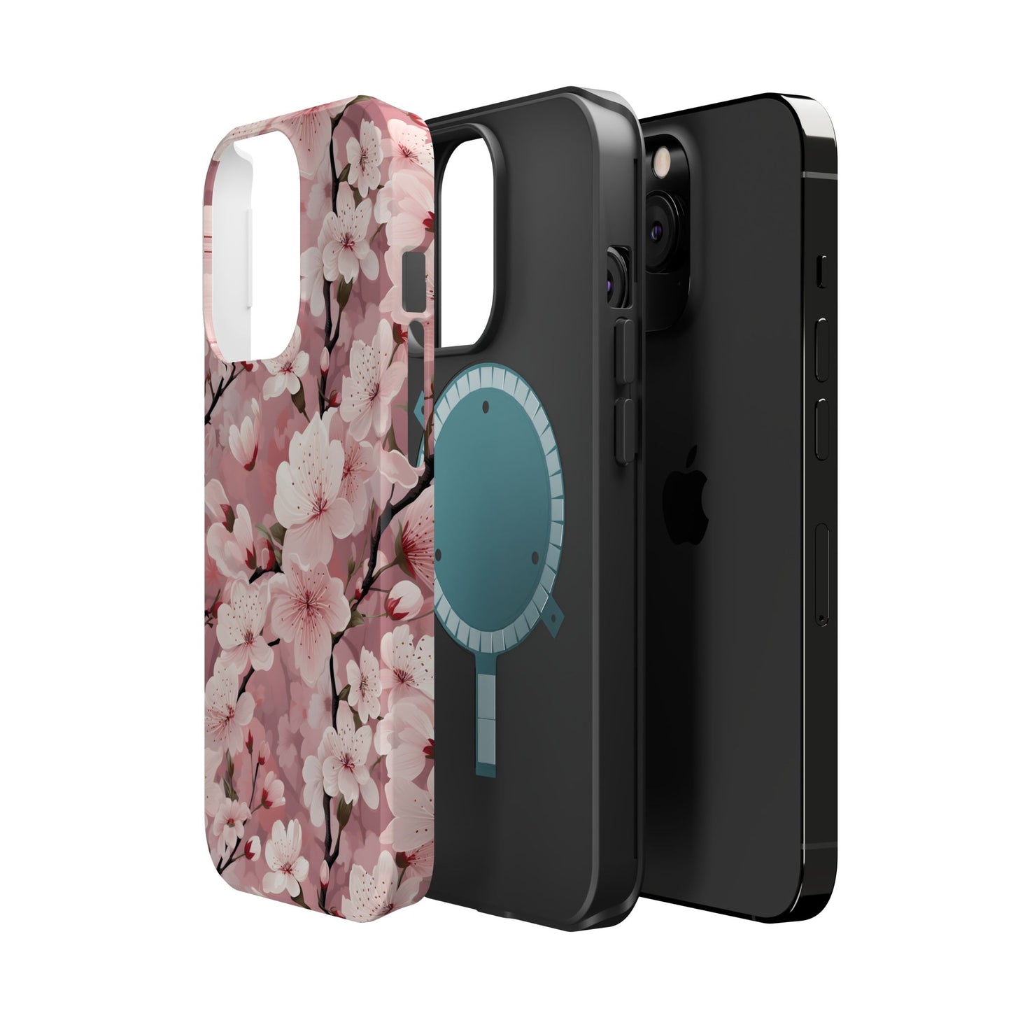 Cherry Blossom Magnetic Tough iPhone Cases