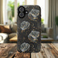 Midnight Bloom Tough iPhone Magnetic Cases,  iPhone 14, iPhone 15, iPhone 16, Pro, Pro Max, Plus MagSafe Case, Protective Tech Accessories, Gift for Her, Floral Design