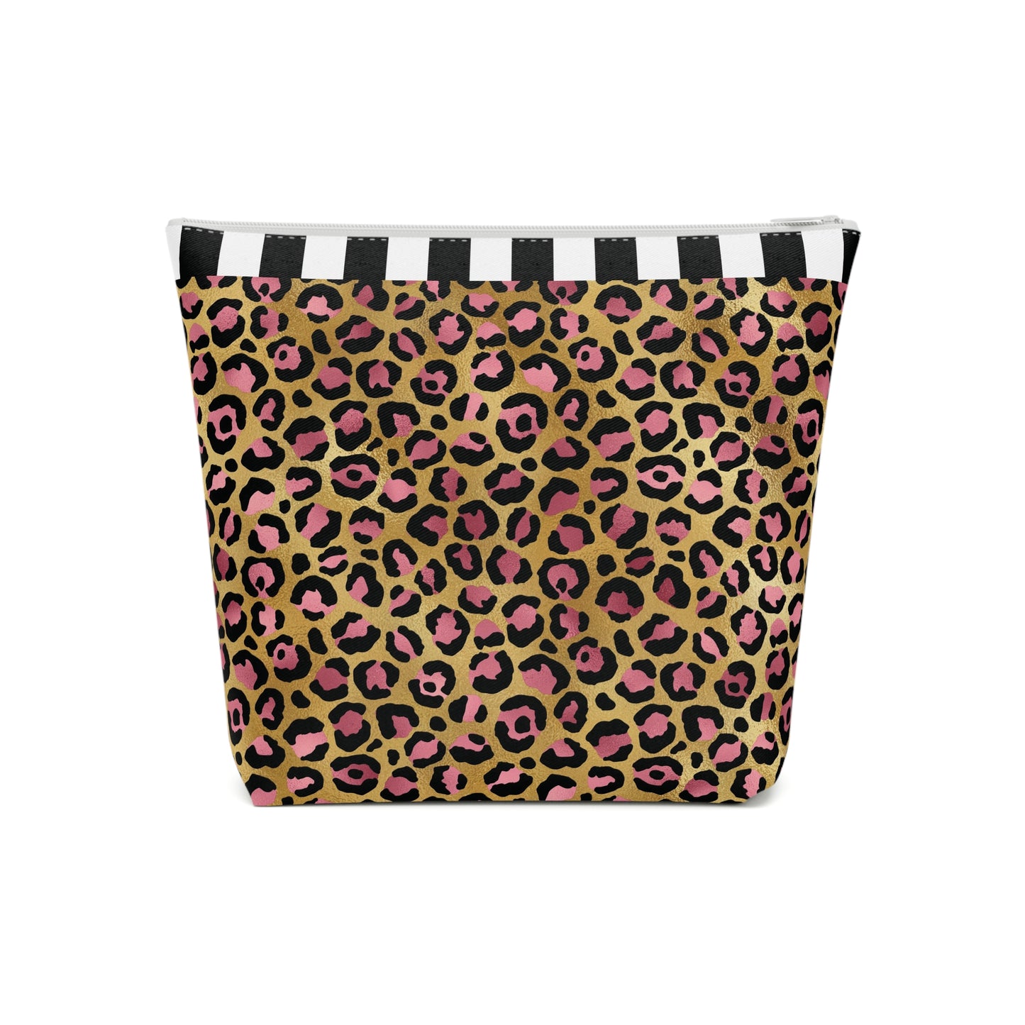 Leopard Luxe Cotton Cosmetic Bag