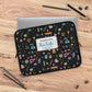 Personalized Chalkboard Chic Laptop Sleeve with Composition Book Inspired Design, Customizable Tech Case, School Supplies, Gift for Students, College Essentials, Back to School