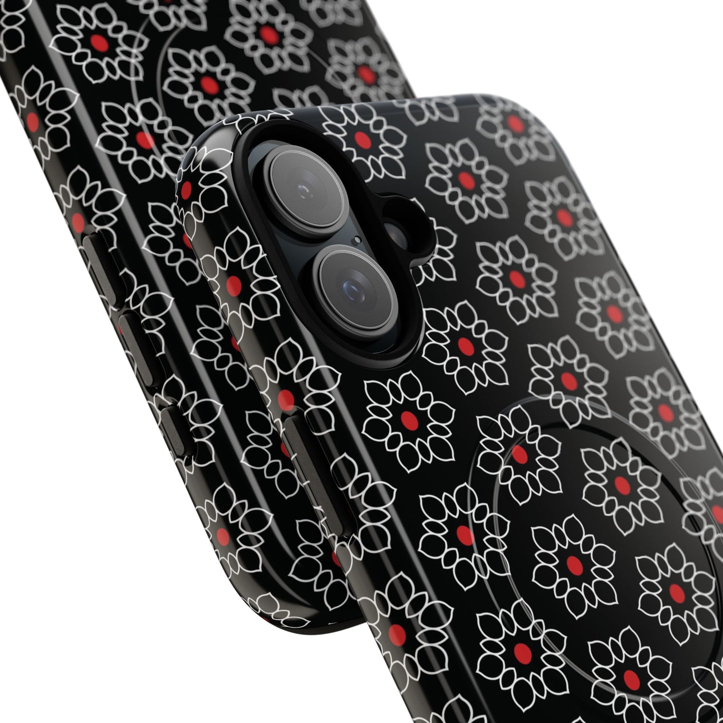Floral Power Magnetic Tough iPhone Cover | Tough iPhone Cover, Floral Design, Custom iPhone Accessory, Gift for Her, iPhone Case
