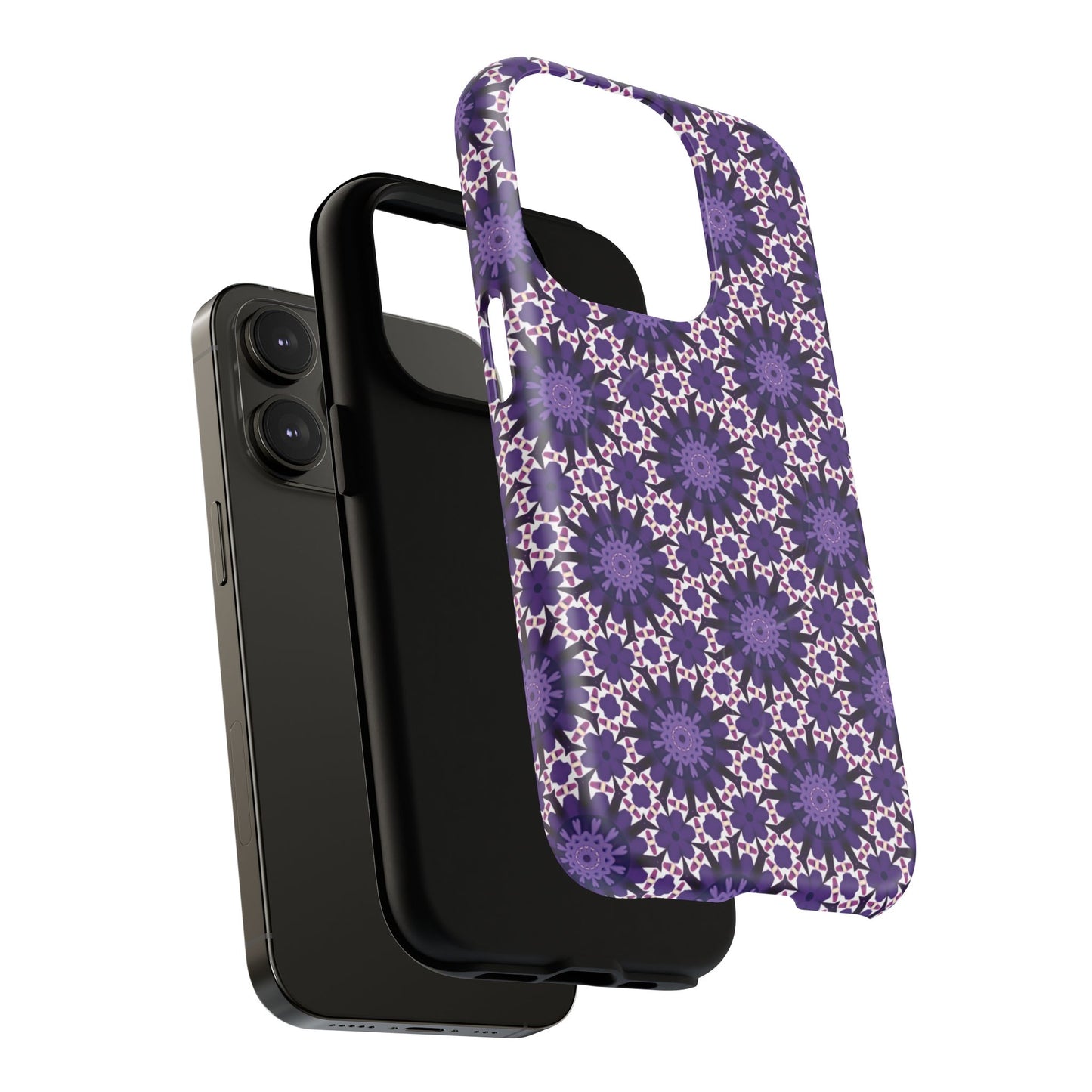 Twilight Petal Mirage Magnetic iPhone Cases, Unique Floral Designs, Tough Protection, Gift for Her, iPhone Accessories, Custom Cases