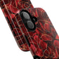 Crimson Bloom Tough iPhone Magnetic Case, Protective iPhone Case, Stylish iPhone Cover, Gift for Her, Mother's and Birthday Gifts, Unique Floral Accessories