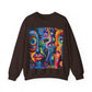 Psychedelic Visions Unisex Heavy Blend™ Crewneck Sweatshirt