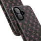 Coquette Chic Bow-Patterned Tough Magnetic iPhone Case, Stylish Gift for Her, Protective iPhone Cover, Trendy Accessory, iPhone Birthday Gift, Fashionable Tech