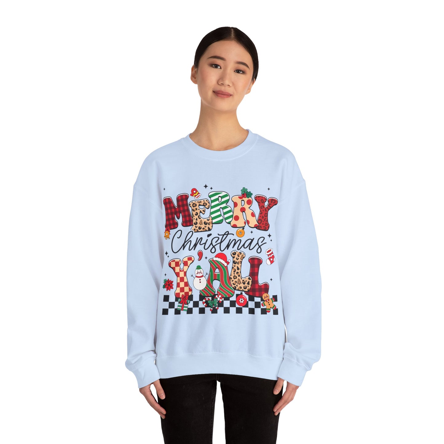 Merry Christmas  Unisex Heavy Blend™ Crewneck Sweatshirt