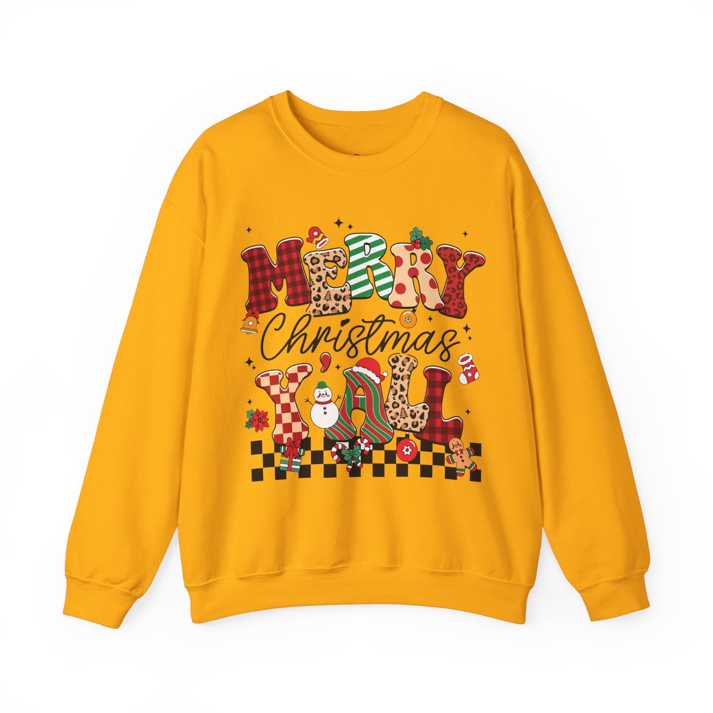 Merry Christmas Unisex Heavy Blend™ Crewneck Sweatshirt