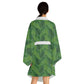 Green Tropical Bliss Serenity Kimono Robe (AOP)