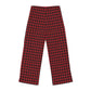 Red Plaid Perfection Women's Pajama Pants (AOP).