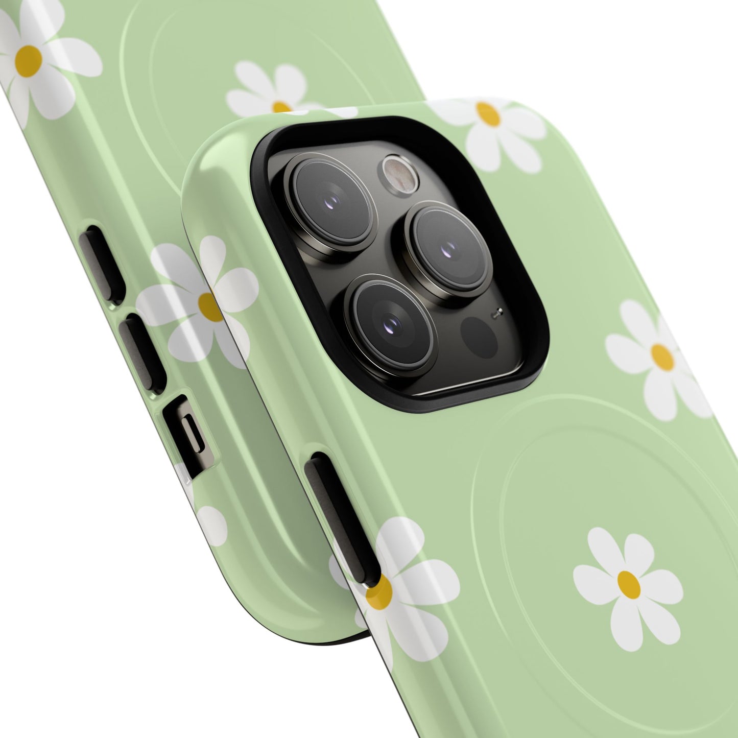 Floral Tough Magnetic Case, Flower iPhone Cover, Cute iPhone Case, Nature Inspired Accessory, Gift for Plant Lovers