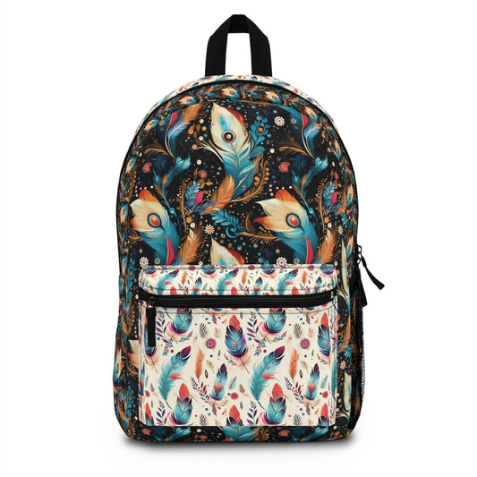 Ethereal Feathers Backpack