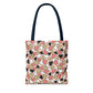 Heart Patterned Tote Bag - Cute & Stylish Carryall for Every Occasion