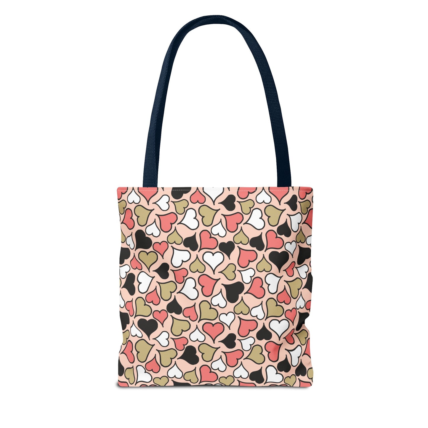 Heart Patterned Tote Bag - Cute & Stylish Carryall for Every Occasion