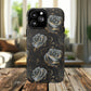 Midnight Bloom Tough iPhone Magnetic Cases,  iPhone 14, iPhone 15, iPhone 16, Pro, Pro Max, Plus MagSafe Case, Protective Tech Accessories, Gift for Her, Floral Design