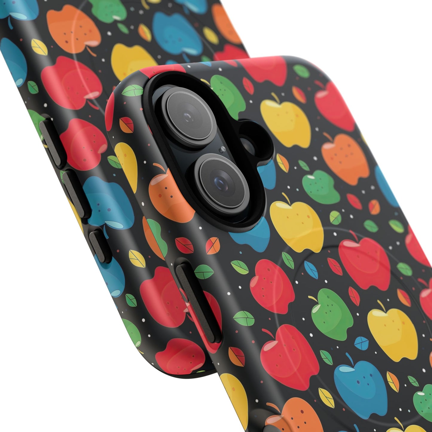Apple Orchard Pop Magnetic iPhone Case, Tough iPhone Cover, Fun Cell iPhone Accessory, Gift for Kids, Gift for Teachers, Vibrant Tech Protection