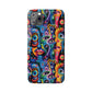 Psychedelic Visions Slim iPhone Case - Vibrant Design for Artistic Souls