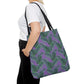 Purple Tropical Bliss Tote Bag