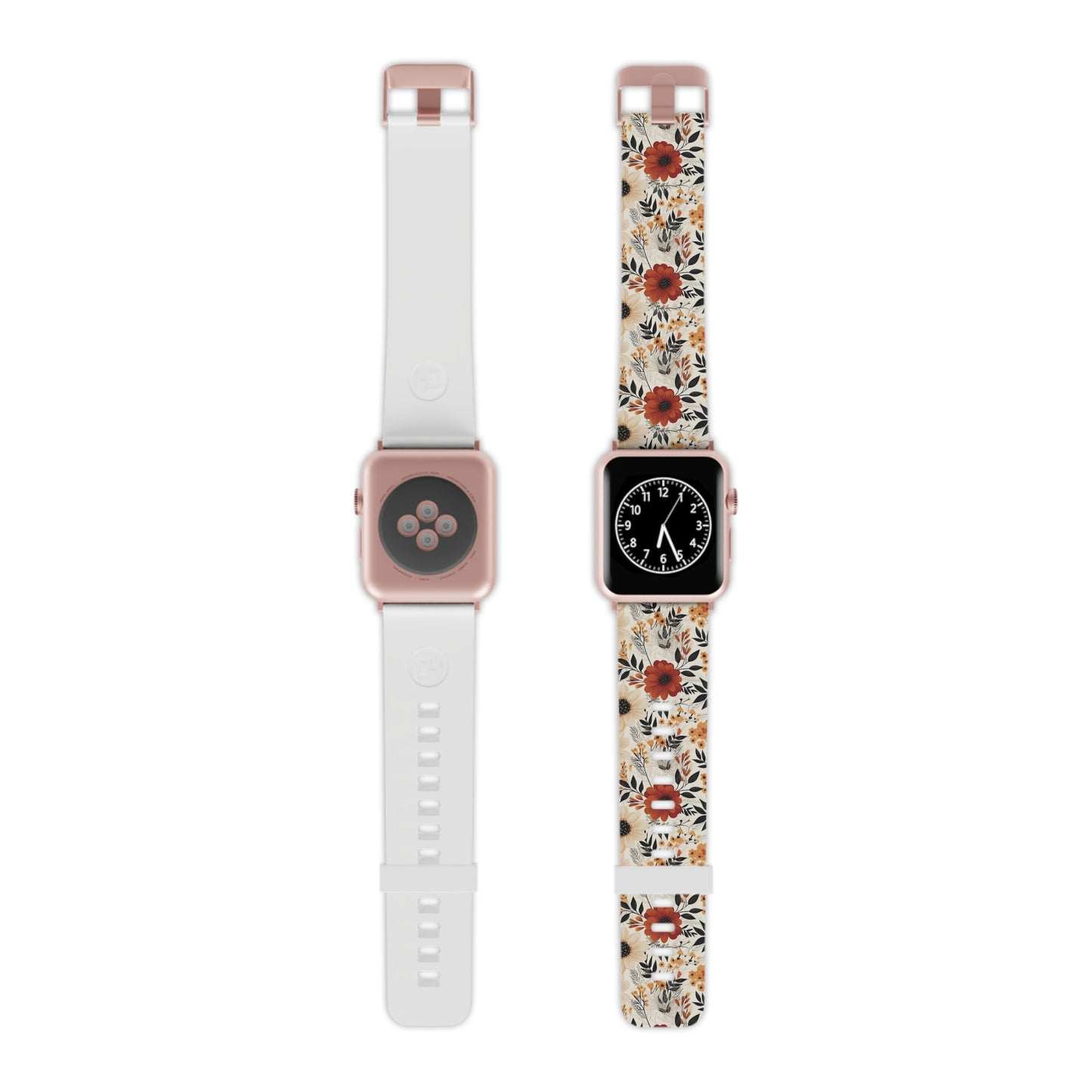 Boho Chic Floral Apple Watch Band - Elegant & Stylish Design