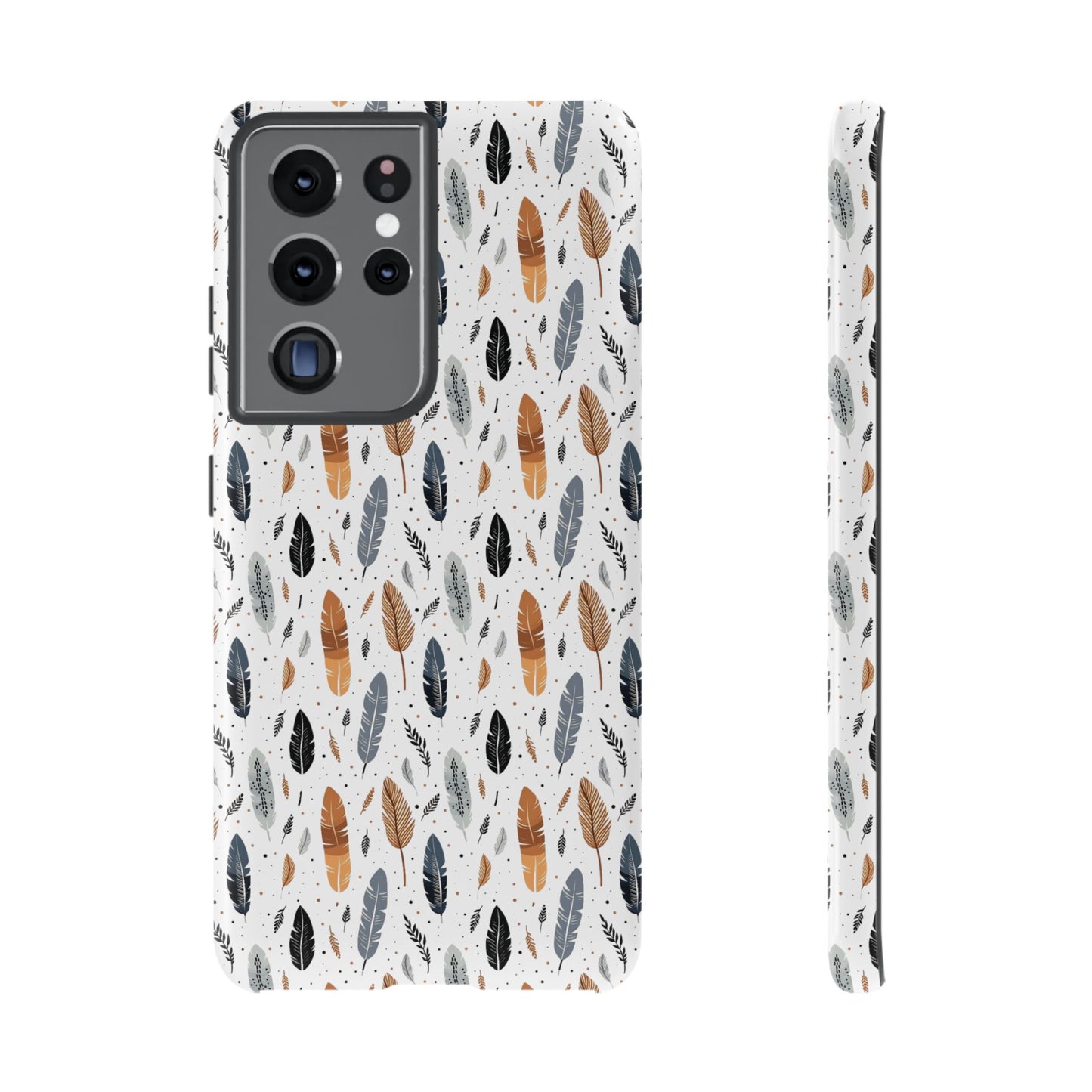 Whispering Feathers iPhone, Samsung and Google Tough Cases