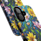 Flower Garden Stained Glass Phone Case, Tough Magnetic Cases, Floral Phone Cover, Durable Phone Accessories, Spring Gift, Birthday Present