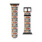 Afrobeat Harmony Vibrant Patterned Watch Band - Stylish and Colorful Accessory for Everyday Wear.
