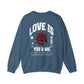 You and Me Valentines Unisex Heavy Blend™ Crewneck Sweatshirt.