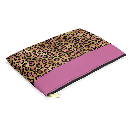 Leopard Luxe Accessory Pouch