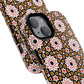 Bohemian Patterned Tough Magnetic Cases, Unique Phone Protection, Stylish Phone Cover, Gift for Trendsetters, Vibrant Designs