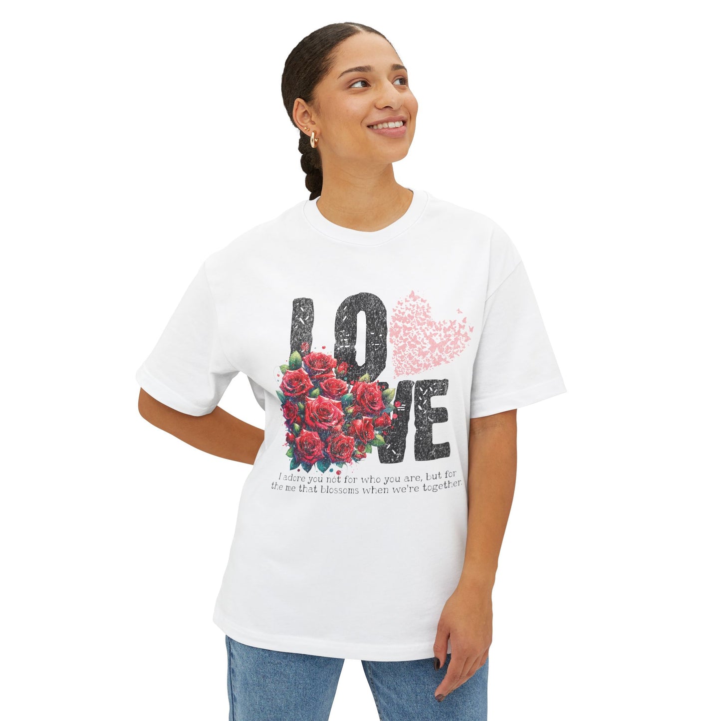 Love Always Unisex Oversized Bella Canvas Boxy Tee