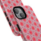 Roseburst Mosaic Vibrant Flower Pattern iPhone Case, Stylish iPhone Cover, Tough Magnetic Case, Floral Gift, Trendy Accessory for Her