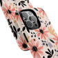 Stylish Soft Petal Noir iPhone Case, Floral iPhone Accessory for Her, Tough iPhone Magnetic Cases, Trendy iPhone Cover, Gift for Friends, Summer Vibes