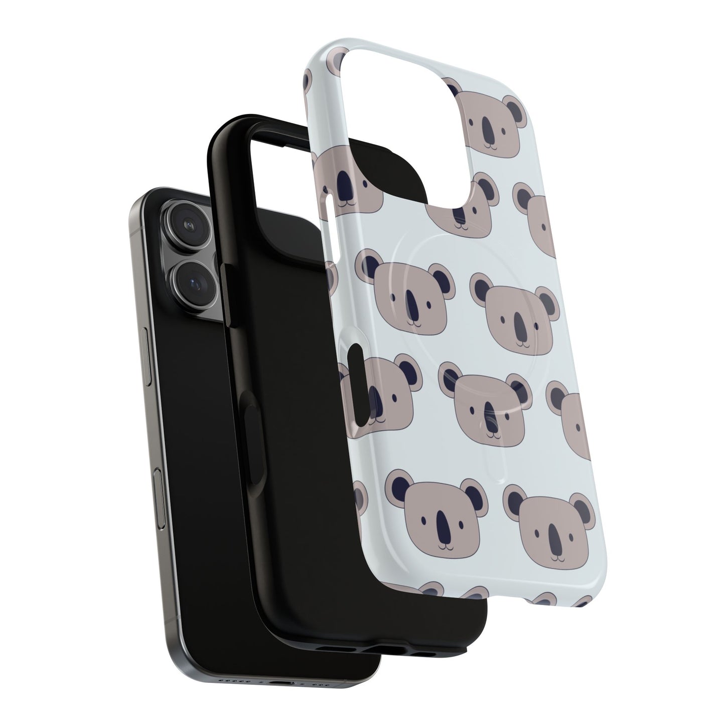 Cute Koala iPhone Case, Tough Magnetic iPhone Cases, Funny Animal Cases, Unique Gifts for Animal Lovers, Cute Phone Accessories, Birthday Gift