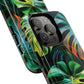 Tropical Leaf Phone Case | Tough Magnetic Cases, iPhone Accessories, Gift for Him/Her, Phone Protection, Summer Style, Trendy Design