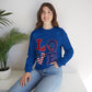 Patriotic LOVE Unisex Heavy Blend™ Crewneck Sweatshirt