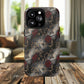 Elegant Floral Tough iPhone Magnetic Cases, iPhone Protection, Unique iPhone Covers, Stylish Mobile Accessories, Gift for Her