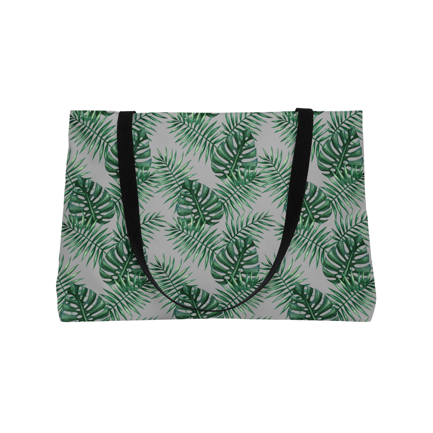 Tropical Bliss Grey Weekender Tote Bag