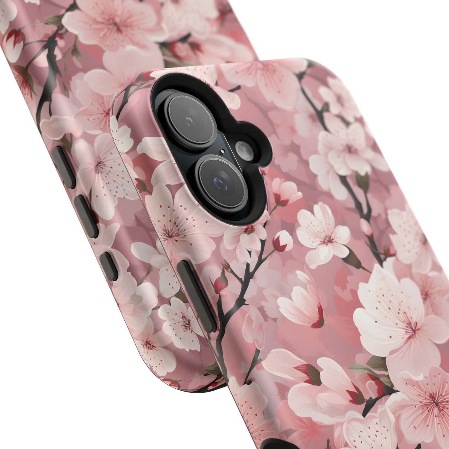 Cherry Blossom Magnetic Tough iPhone Cases