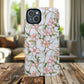Blossom Veins Tough iPhone Magnetic Cases, Elegant Floral Designs, iPhone Floral Stained Glass Stylish Accessory, Protective Mobile Cover, Unique Gift Idea