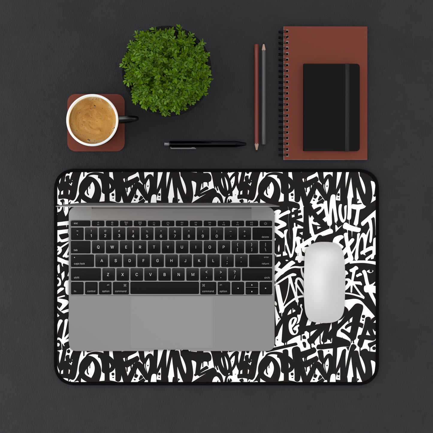 Urban Graffiti Desk Mat