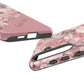 Personalized Cherry Blossom Tough Phone Case — Pink Floral Protective Case for Samsung & Google