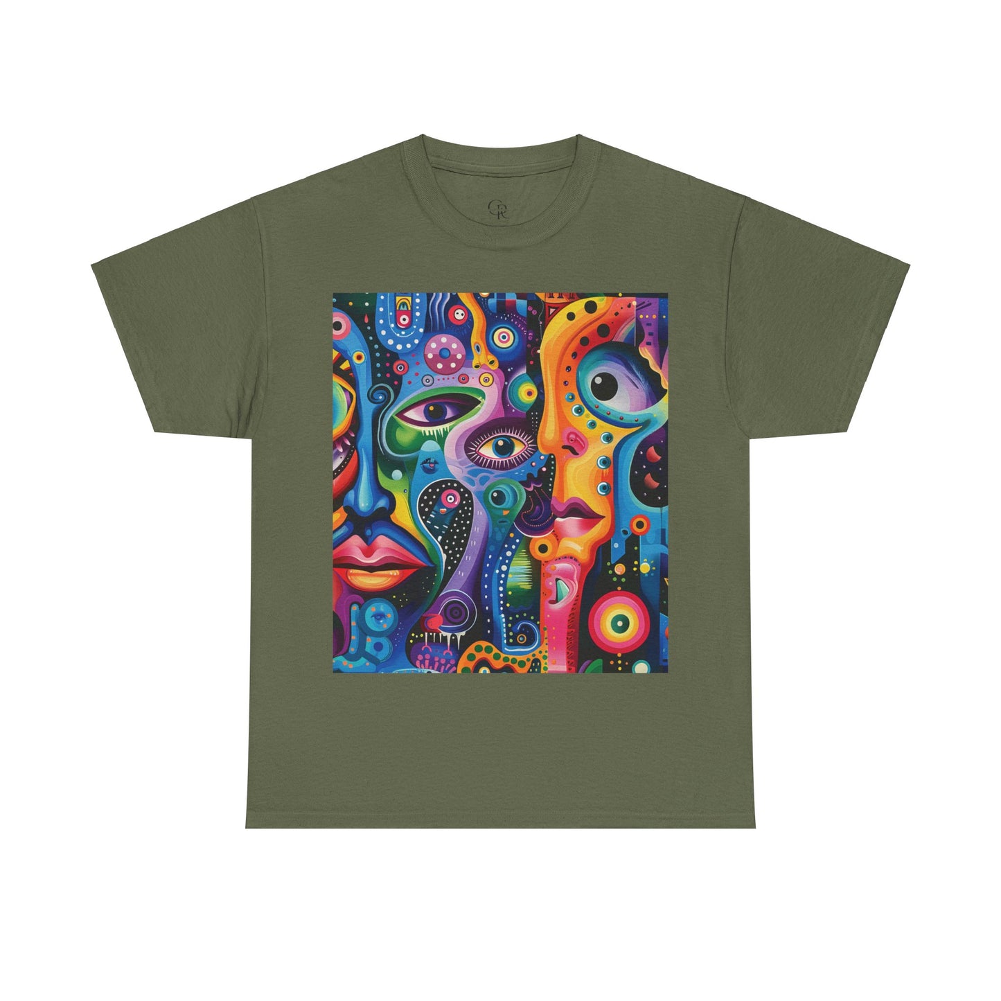 Psychedelic Visions Unisex Heavy Cotton Tee