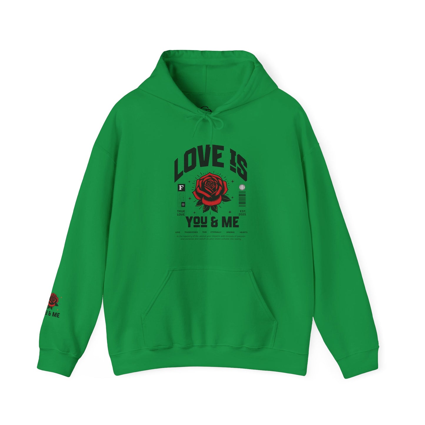 You and Me Unisex Gildan Hoodie Sweatshirt