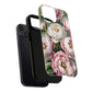 Floral Peonies Tough Magnetic Phone Cases, Durable Floral Phone Cover, Chic Flower Case, Stylish Phone Protector, Gift for Her
