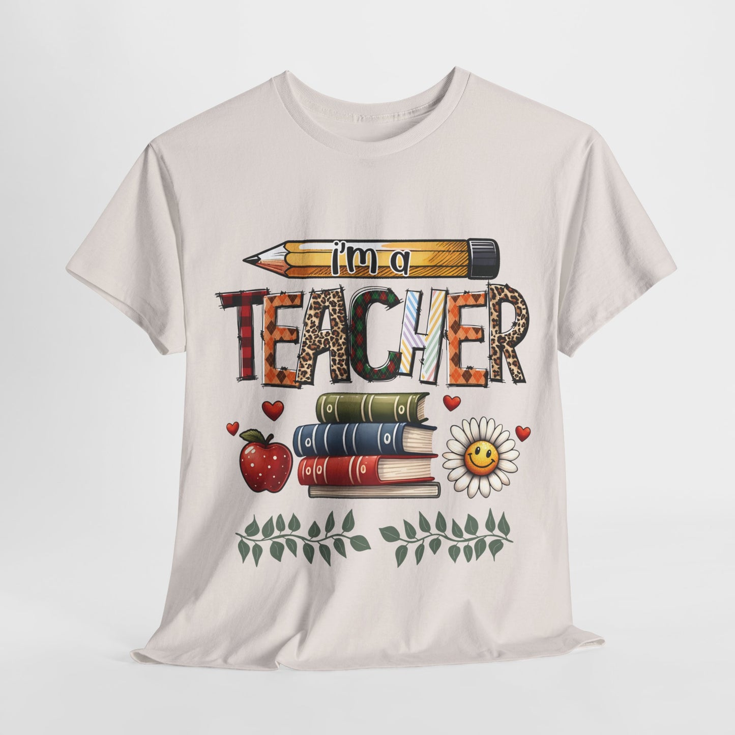 Teachers are Heros Unisex Heavy Cotton Tee