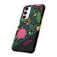 Personalized Floral Fantasy Samsung and Google Pixal Phone Case – Personalized Tough Cases with Colorful Garden Design